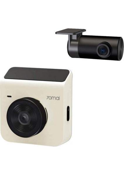 Dash Cam A400-1 Set Araç Kamerası - Beyaz