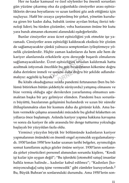 Kariyer ve Aile Kadınların Yüzyıllık Eşitlik Yolculuğu - Claudia Goldin