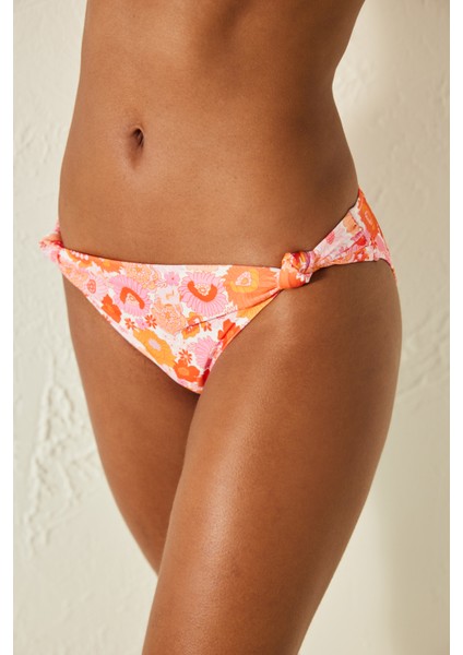 Citra Side Çiçek Desenli Bikini Altı