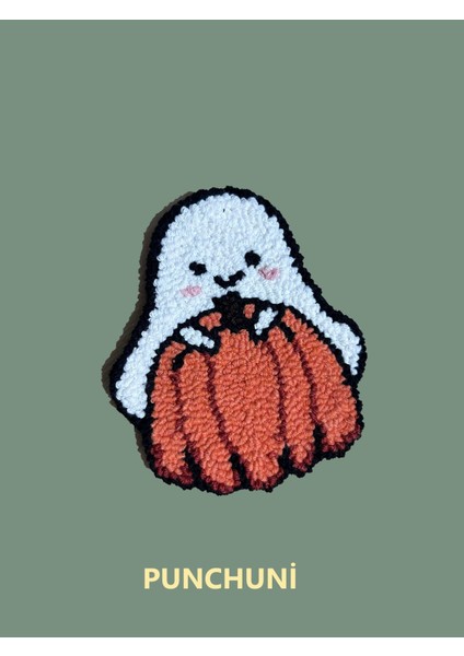 Punch Halloween Boo Bardak Altlığı Hediyelik