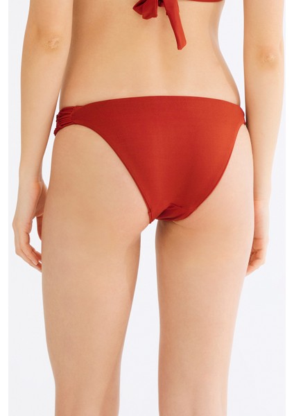Turuncu Basic Macrame Bikini Altı modelleri