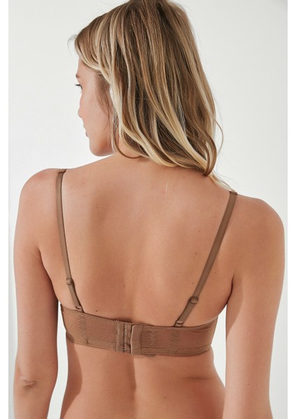 Açık Kahverengi Adore Invisible Lace Sütyen
