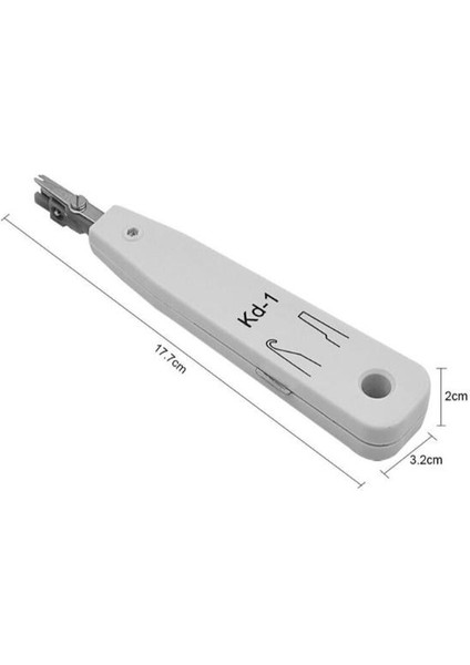 SE-PK002 Krone Bıçağı Kep Kep RJ11 RJ45 Telefon Kd-1 Kepkep Çakma Impact Telekom Pensesi