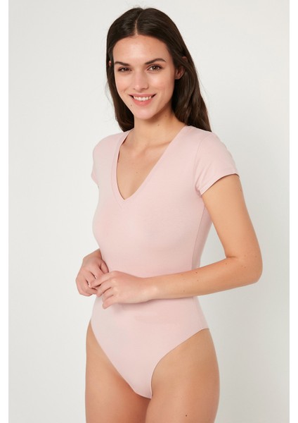 Pembe Tişört Cotton Bodysuit fiyatları