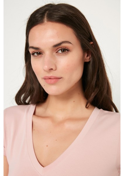 Pembe Tişört Cotton Bodysuit modelleri