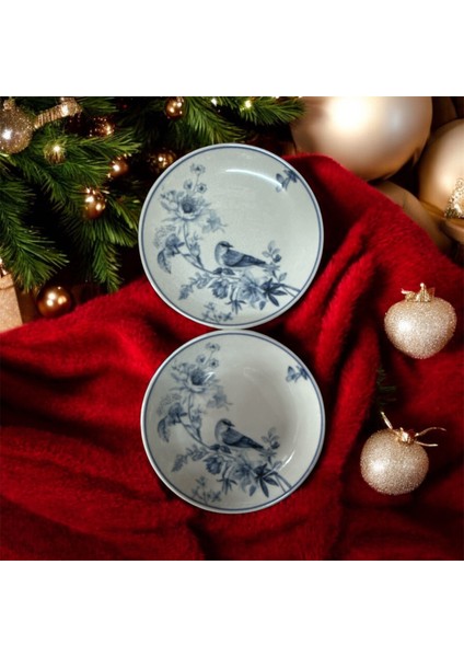 6'lı 19CM Pasta Tabağı Etnik Kuş fırsatları