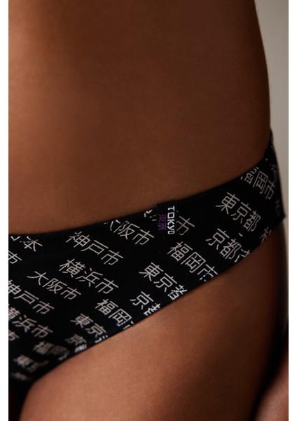 Tokyo Siyah Slip Külot fiyatları
