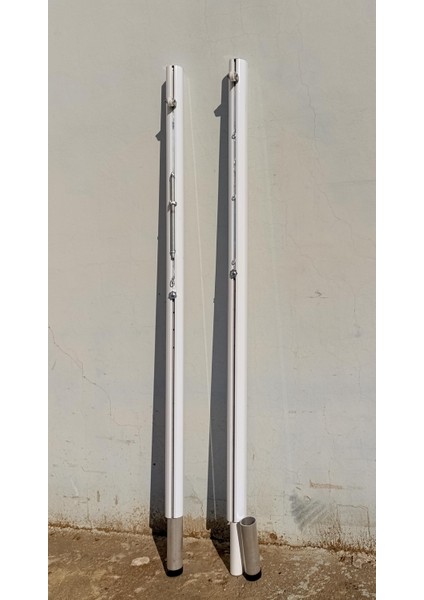 Diamond Alüminyum Voleybol Tenis Badminton Ortak Direk Sabit Ankrajlı