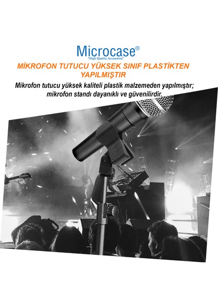 Universal Mikrofon Tutucu Parça Mikrofon Kelepçesi AL4620