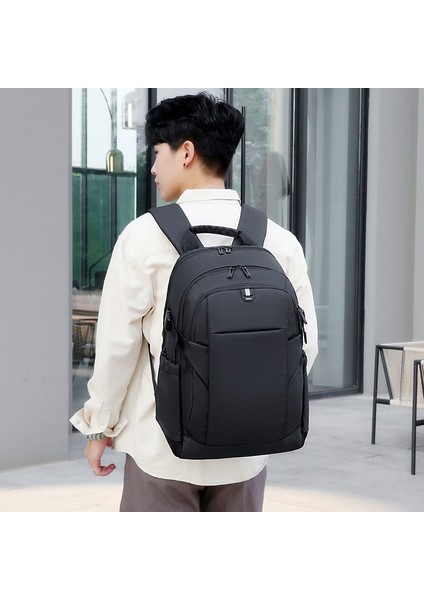 Çok Fonksiyonlu Büyük Kapasiteli Sırt Çantası, USB Şarj Bağlantı Noktalı Su Geçirmez Dizüstü Bilgisayar Sırt Çantası (Yurt Dışından) modelleri