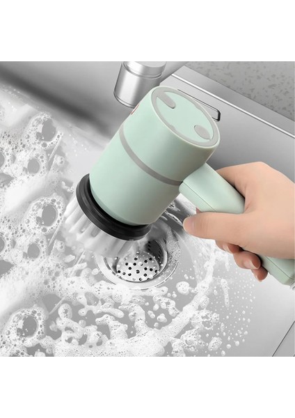 Dönerli Akülü Elektrikli Temizleme Fırçası (Yurt Dışından) fiyatları