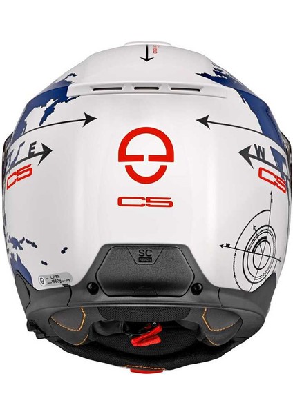 C5 Kask Globe Blue