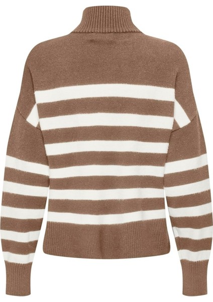 Only Onlbarıa Ls Hıghneck cc Knt Kadın Bej Kazak - 15325320 fiyatları