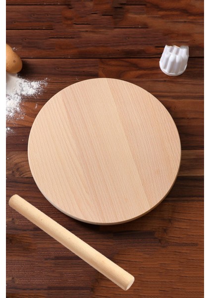 34 Cm Merdaneli Hamur Açma Masası