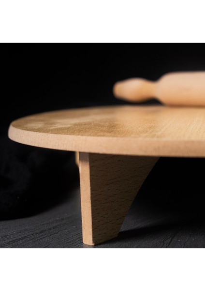 34 Cm Merdaneli Hamur Açma Masası
