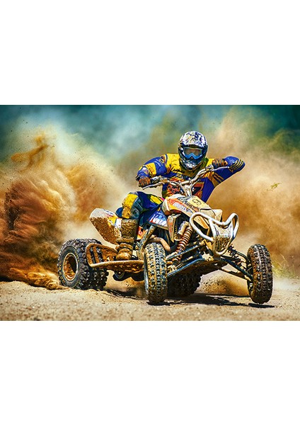 180 Parça Atv Motosiklet Çocuk Puzzle