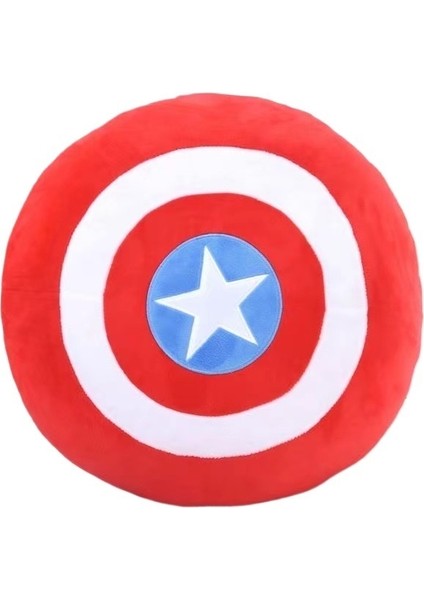 Kaptan Amerika Kalkanı Yastık Peluş Oyuncak Avengers Yastık (Yurt Dışından)