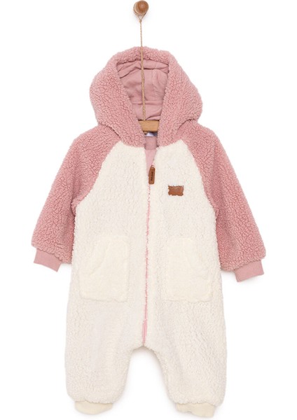 Midimod Yenidoğan Kız Welsoft Patiksiz Tulum Kız Bebek