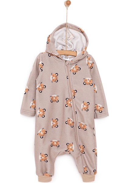 HelloBaby Basic Polar Patiksiz Tulum Erkek Bebek