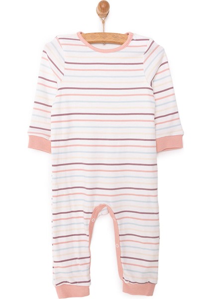 Çıtçıtlı Patiksiz Tulum Kız Bebek