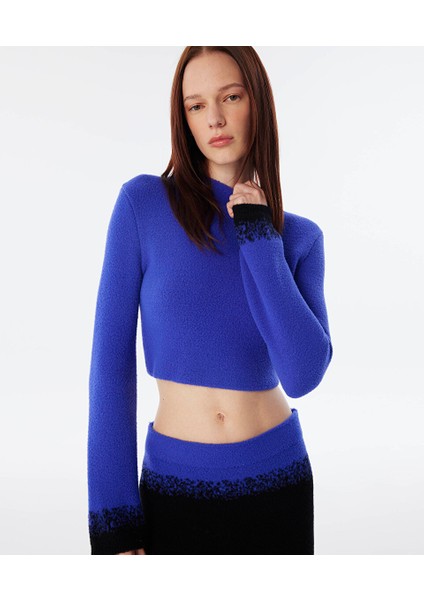 Colorblock Crop Triko TW6240050340017