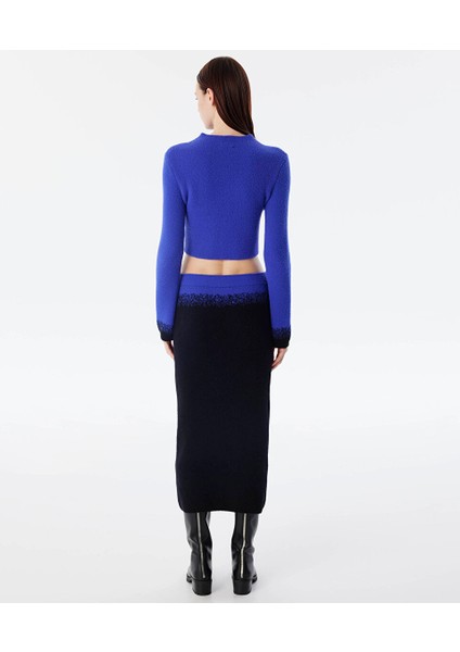Colorblock Crop Triko TW6240050340017 fırsatları