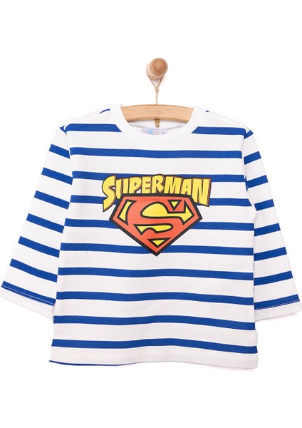 Batman ve Superman-Warner Bros Batman ve Superman - Warner Bros Superman Erkek Sweatshirt Erkek Bebek