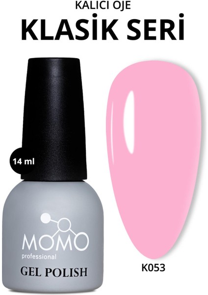 Kalıcı Oje K054 Bebek Pembe, 14ML