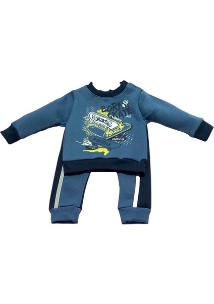 Yelekli 3'lü Mavi Erkek Takım fiyatları