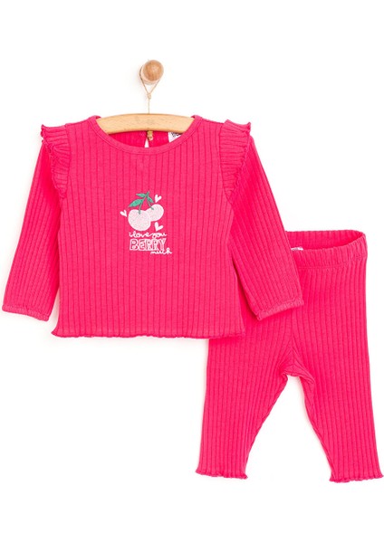 Basic Kız Kaşkorse Bluz-Tayt Takım Kız Bebek