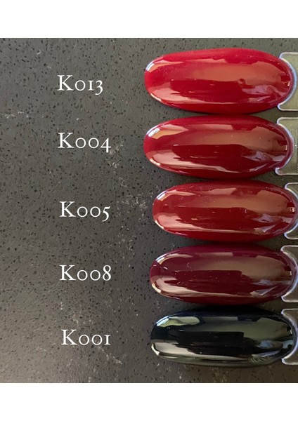 Kalıcı Oje K004 Kızıl Bordo, 14ML fırsatları