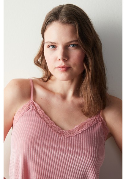 Aurora Kadife Pembe Atlet Pijama Üstü modelleri