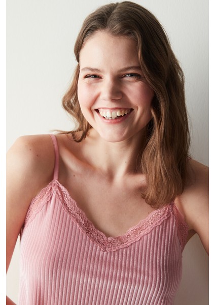 Aurora Kadife Pembe Atlet Pijama Üstü fırsatları