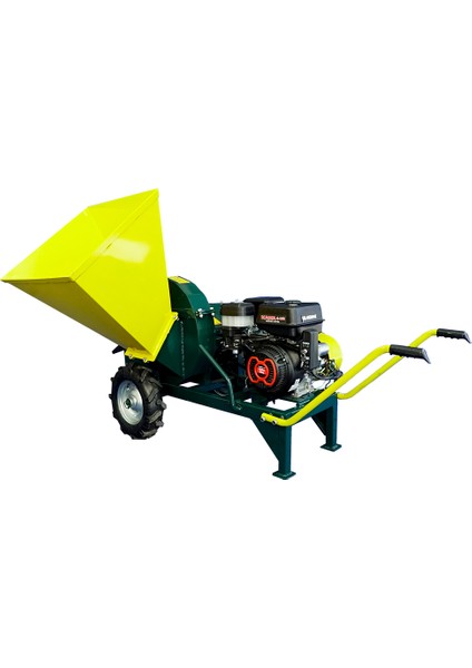 Mdo 015A - 15 Hp Alttan Çıkışlı Mobil Benzinli Motorlu Dal Öğütme Makinesi