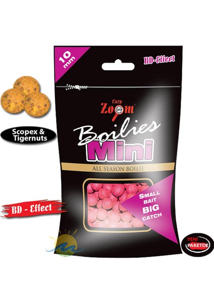 CZ 2301 Mini Boilies 10 mm Scopex Tigernuts