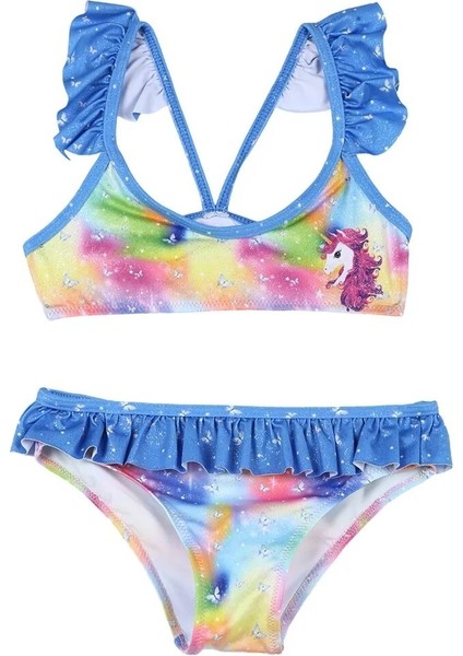 Slipstop Pammy Bikini Mavi Çocuk Bikini