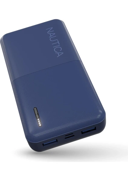 P200 20W Pd 18W Qc Hızlı Taşınabilir Şarj Cihazı Powerbank 20.000 Mah Navy