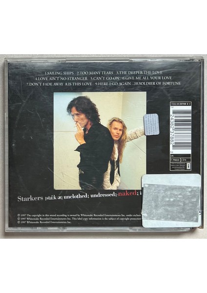 Whitesnake Starkers in Tokyo CD fiyatları