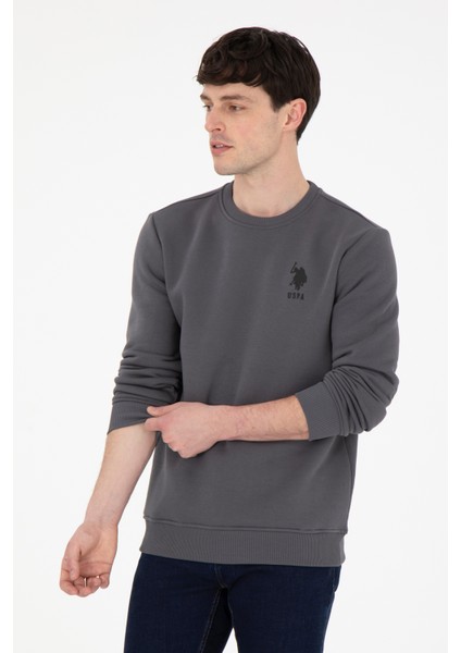 U.S. Polo Assn. Erkek Antrasit Sweatshirt 50292596-VR006