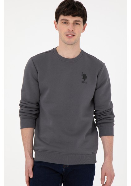 U.S. Polo Assn. Erkek Antrasit Sweatshirt 50292596-VR006