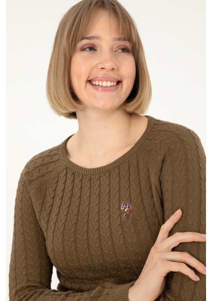 Kadın Haki Kazak /Triko 50288981-VR027 fiyatları