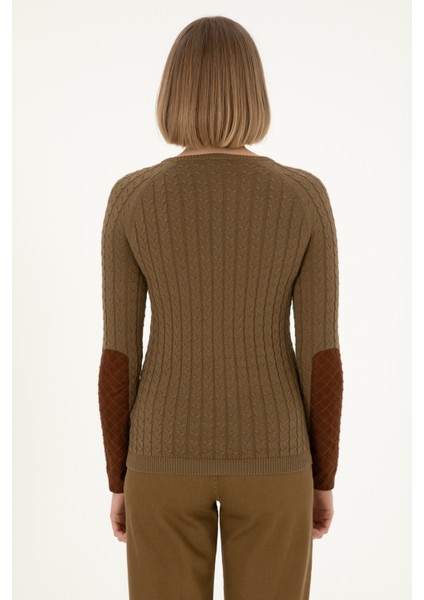 Kadın Haki Kazak /Triko 50288981-VR027 indirimleri