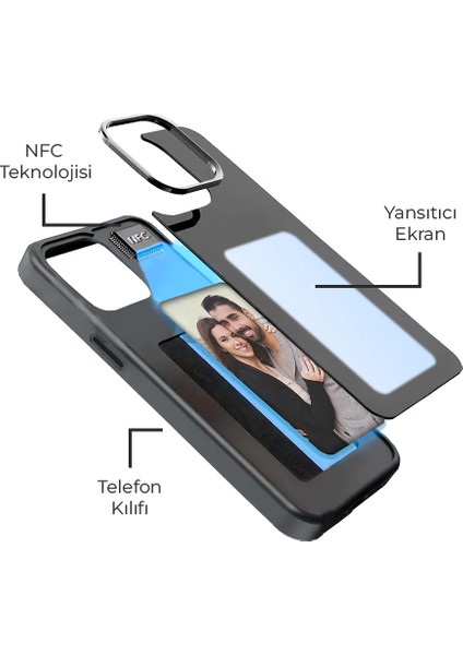 NFC Kişiselleştirilebilir Akıllı Kılıf