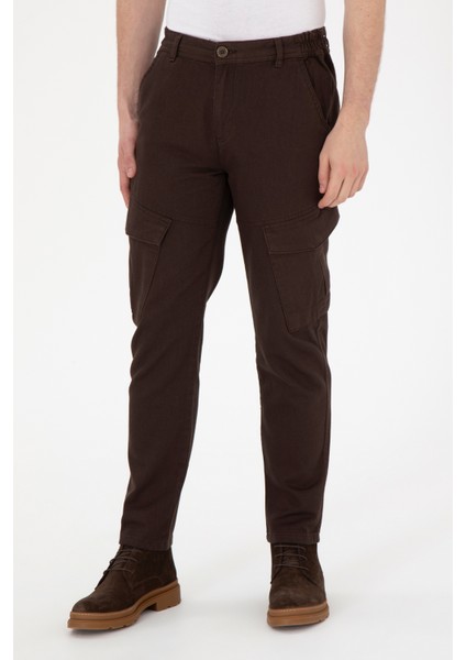 Erkek Kahverengi Pantolon (Kanvas-Chino) 50291173-Vr029