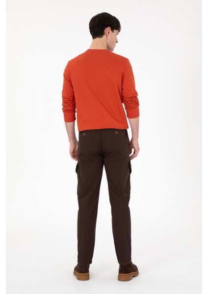 Erkek Kahverengi Pantolon (Kanvas-Chino) 50291173-Vr029