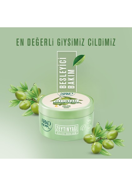 Nem Besleyici Bakım Kremi Zeytinyağlı 2x250 Ml