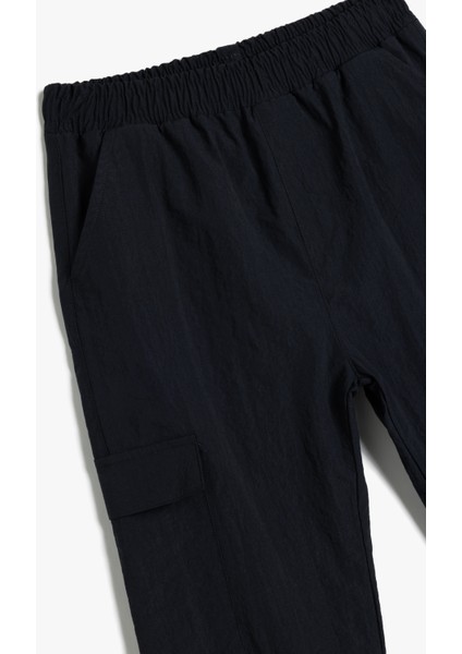 Beli Lastikli Cep Detaylı Jogger Pantolon modelleri