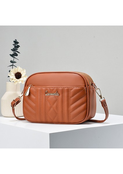 Yeni Stil Moda Çapraz Çanta, Çok Yönlü Küçük Kare Çanta, Niş Kadın Omuz Çapraz Çantası (Yurt Dışından)