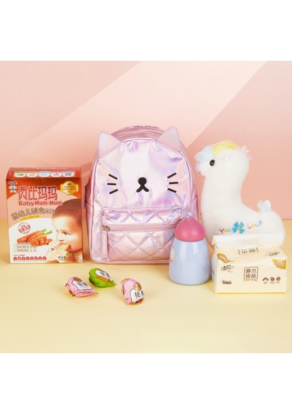 Lazer Çocuk Sırt Çantası Büyük Kapasiteli Kız Rahat Sevimli Okul Çantası Hafif Seyahat Sırt Çantası (Yurt Dışından) fırsatları