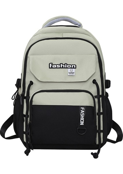 Büyük Kapasiteli Lise Öğrencilerinin Kontrast Renkli Sırt Çantaları, Su Geçirmez Okul Çantaları, Şık Görünümlü Gençlere Yönelik Açık Hava Seyahati Sırt Çantaları (Yurt Dışından)